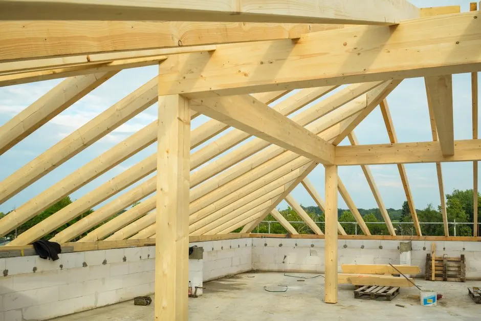 How dry ice blasting removes spray foam from roof timbers